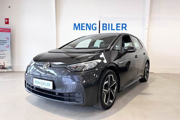 Grå VW ID.3 fra 2021