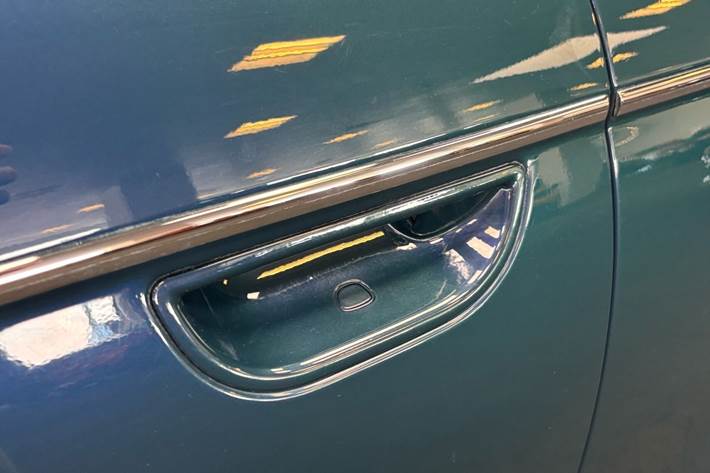 Grøn Fiat 500e fra 2022