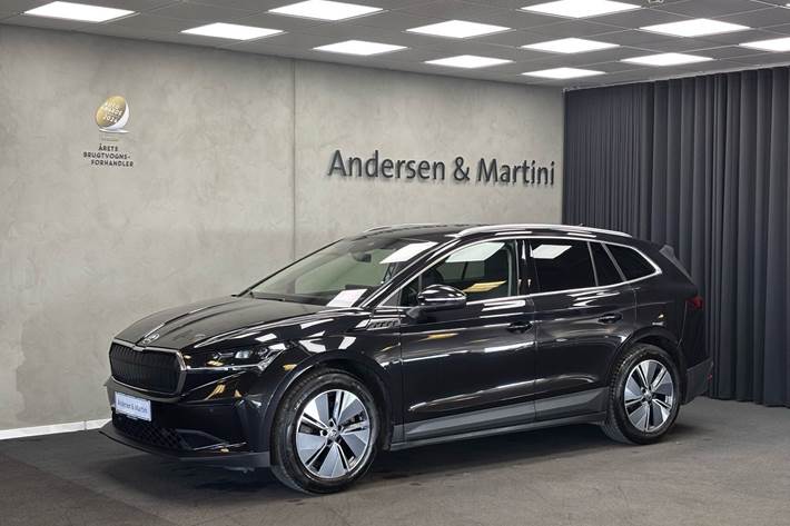 Sort Skoda Enyaq fra 2021