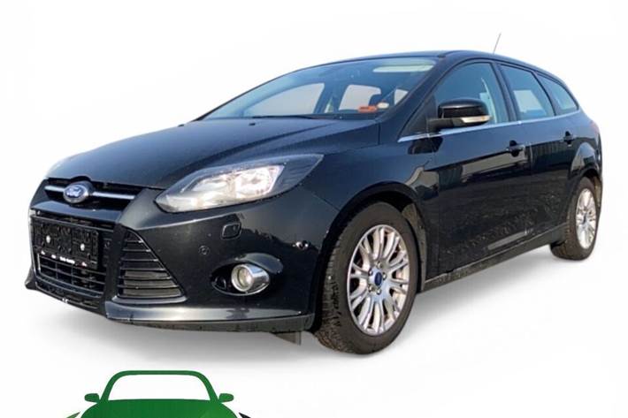 Sort Ford Focus fra 2013