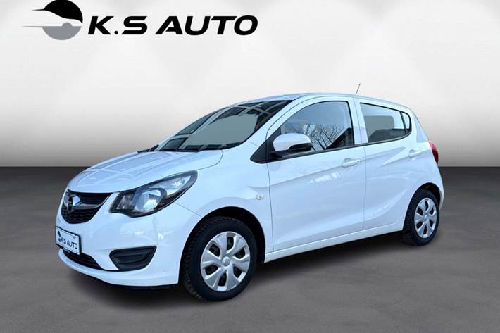Hvid Opel Karl fra 2016