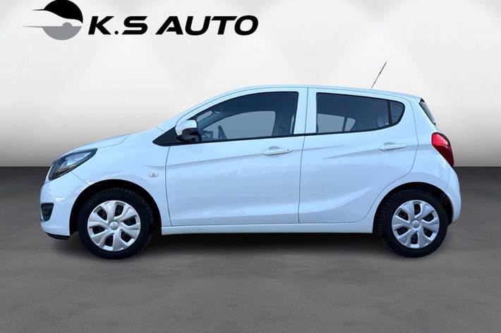 Hvid Opel Karl fra 2016