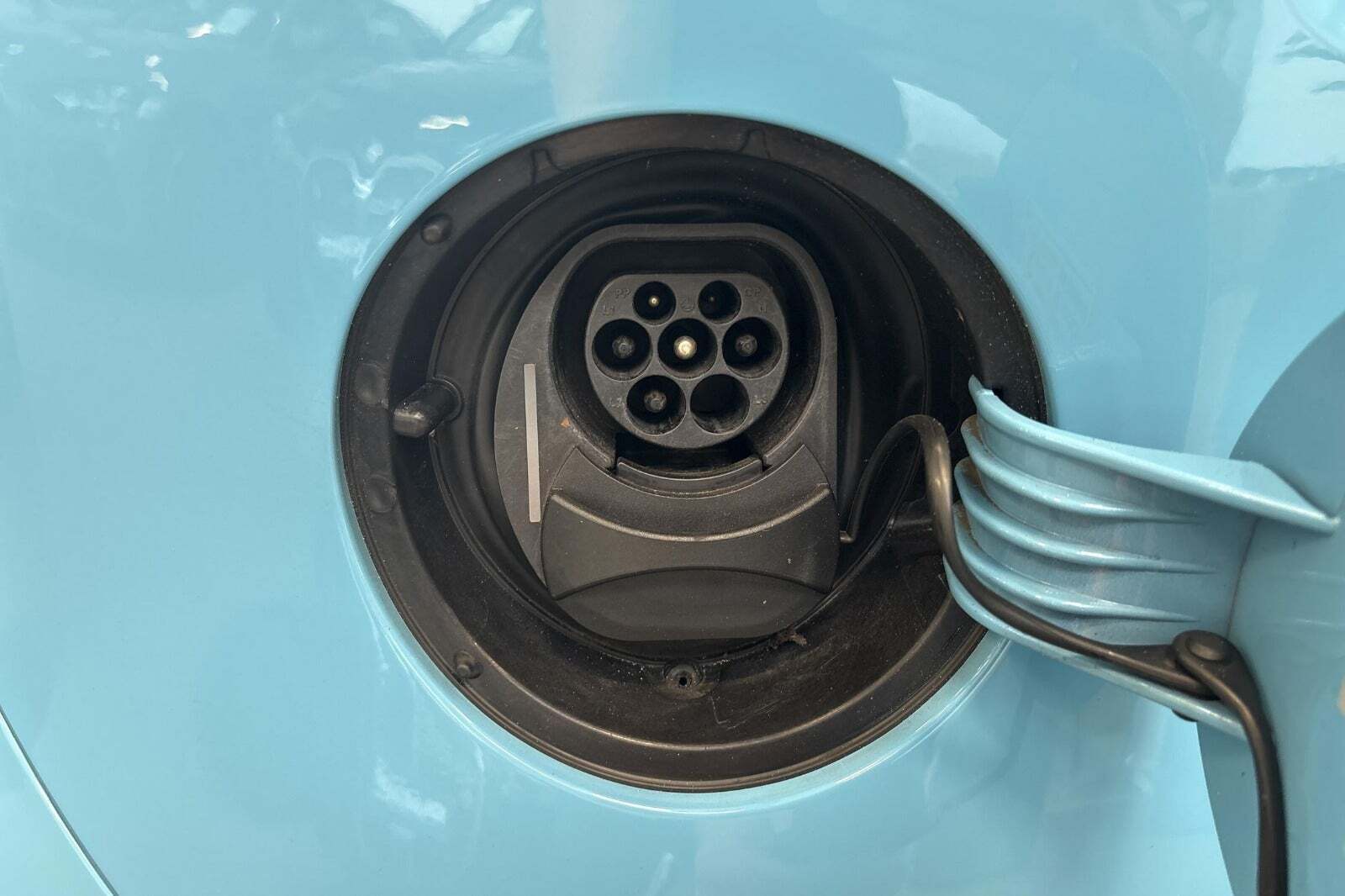 Blå VW E-UP! fra 2022