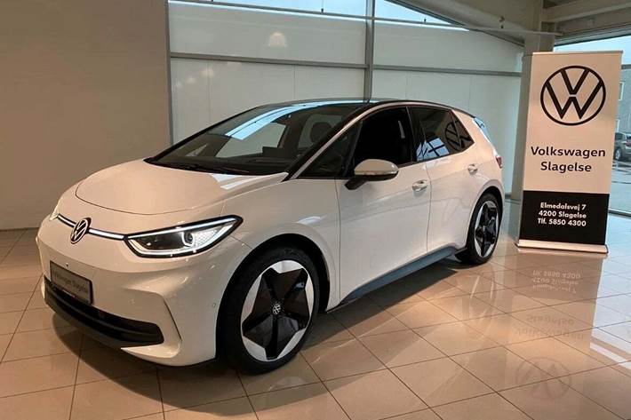 Hvid VW ID.3 fra 2025