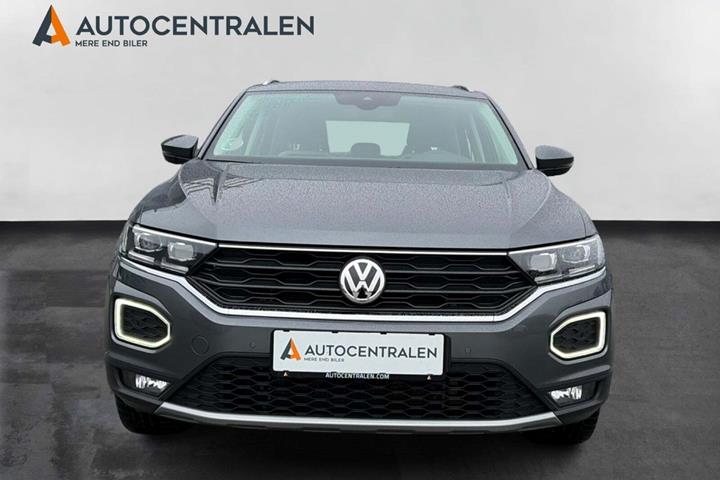 Grå VW T-Roc fra 2020
