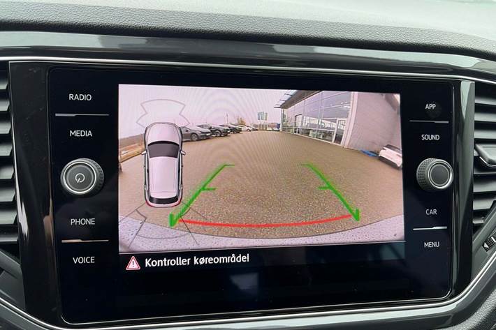 Grå VW T-Roc fra 2020