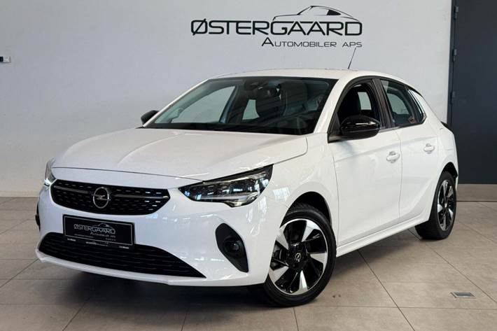 Hvid Opel Corsa-e fra 2023