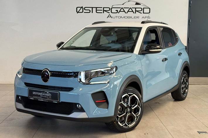 Blå Citroën ë-C3 fra 2025