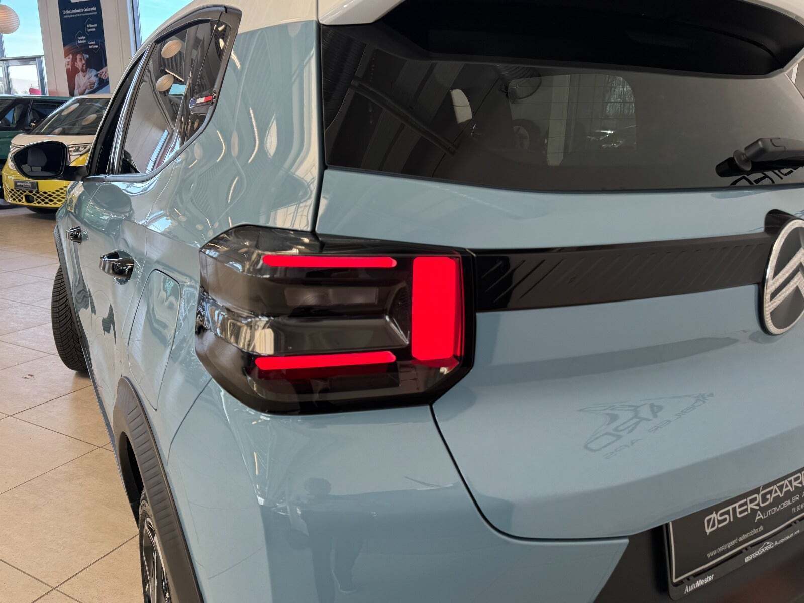 Blå Citroën ë-C3 fra 2025