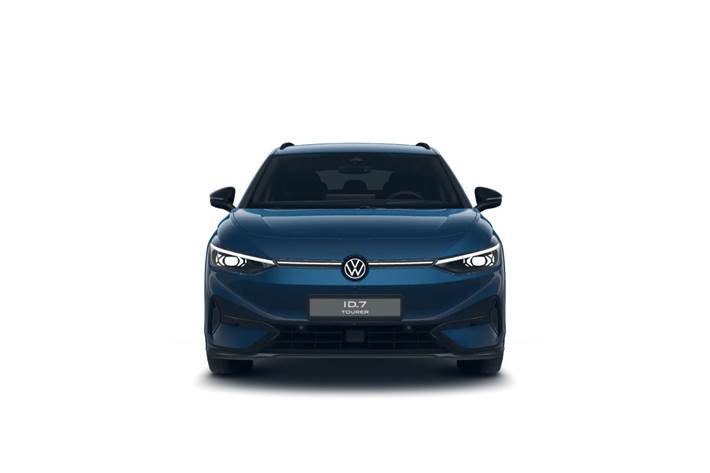 Blå VW ID.7 fra 2026