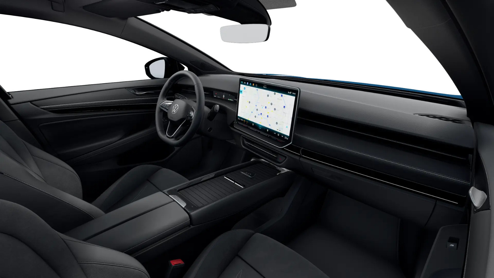 Blå VW ID.7 fra 2026