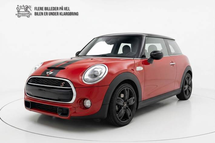 Grå Mini Cooper S fra 2015