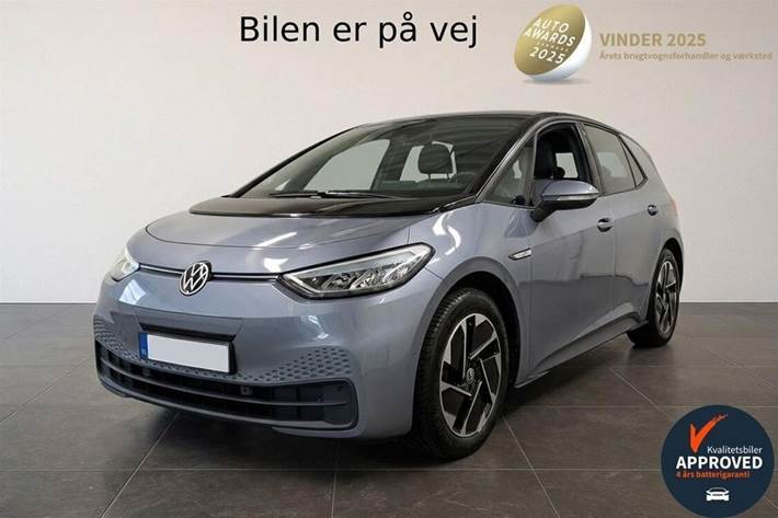 Grå VW ID.3 fra 2022