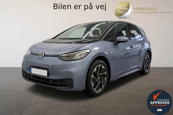 Grå VW ID.3 fra 2022