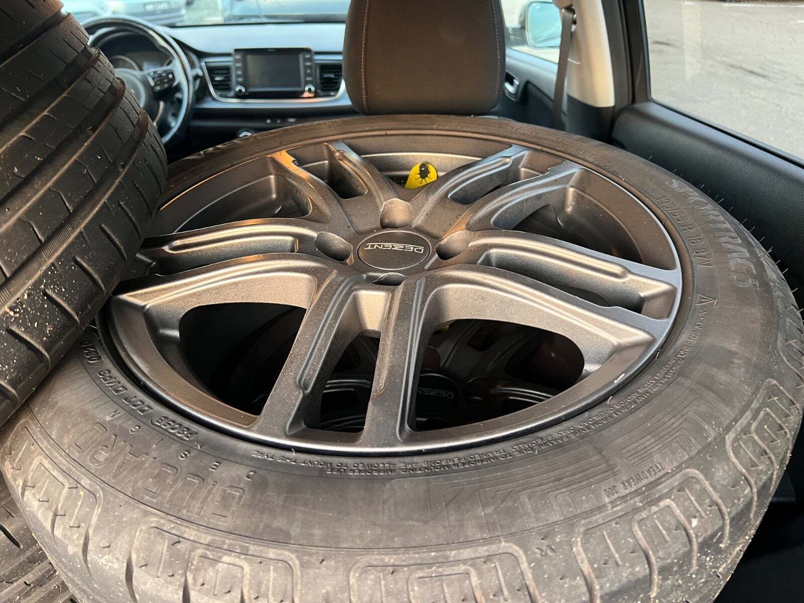 Sort Kia Rio fra 2018