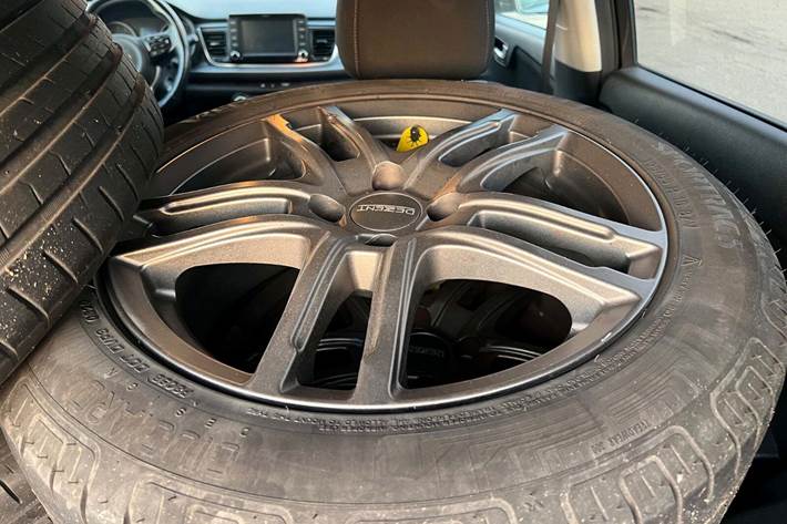 Sort Kia Rio fra 2018