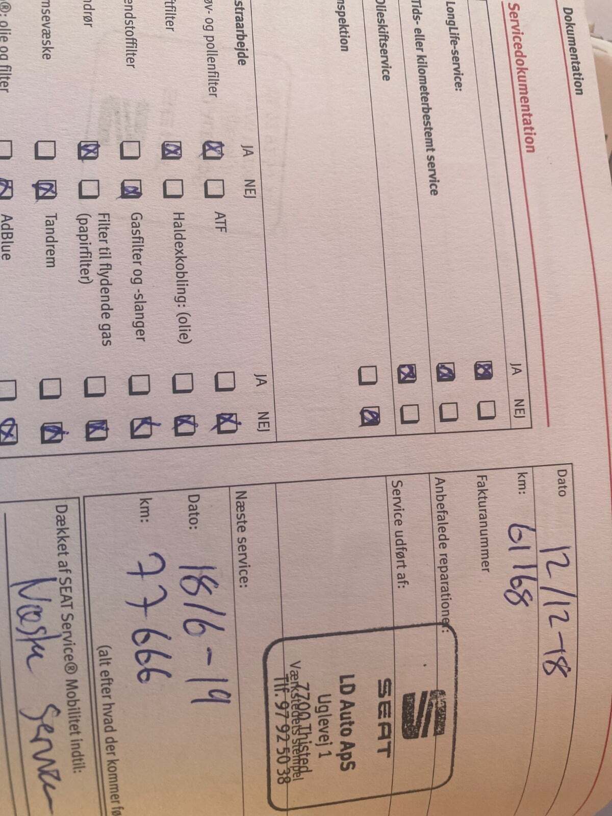 Brun Seat Ibiza fra 2016