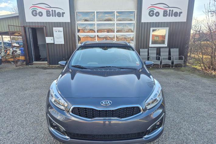 Grøn Kia Ceed fra 2016