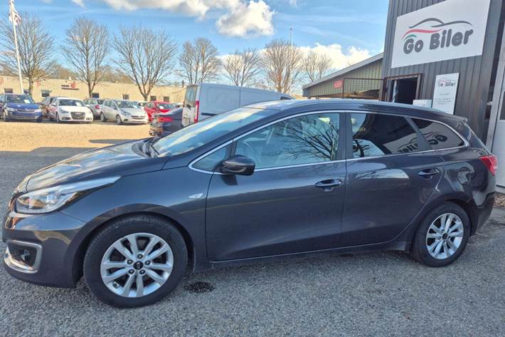 Grøn Kia Ceed fra 2016