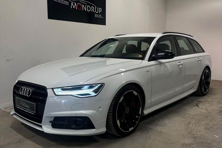 Hvid Audi A6 fra 2017