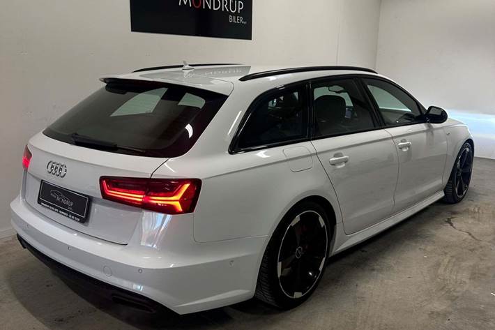 Hvid Audi A6 fra 2017