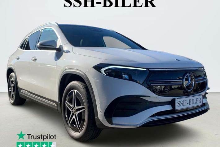 Hvid Mercedes EQA250+ fra 2023