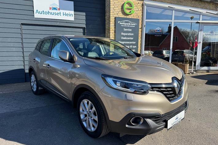 Beige Renault Kadjar fra 2017