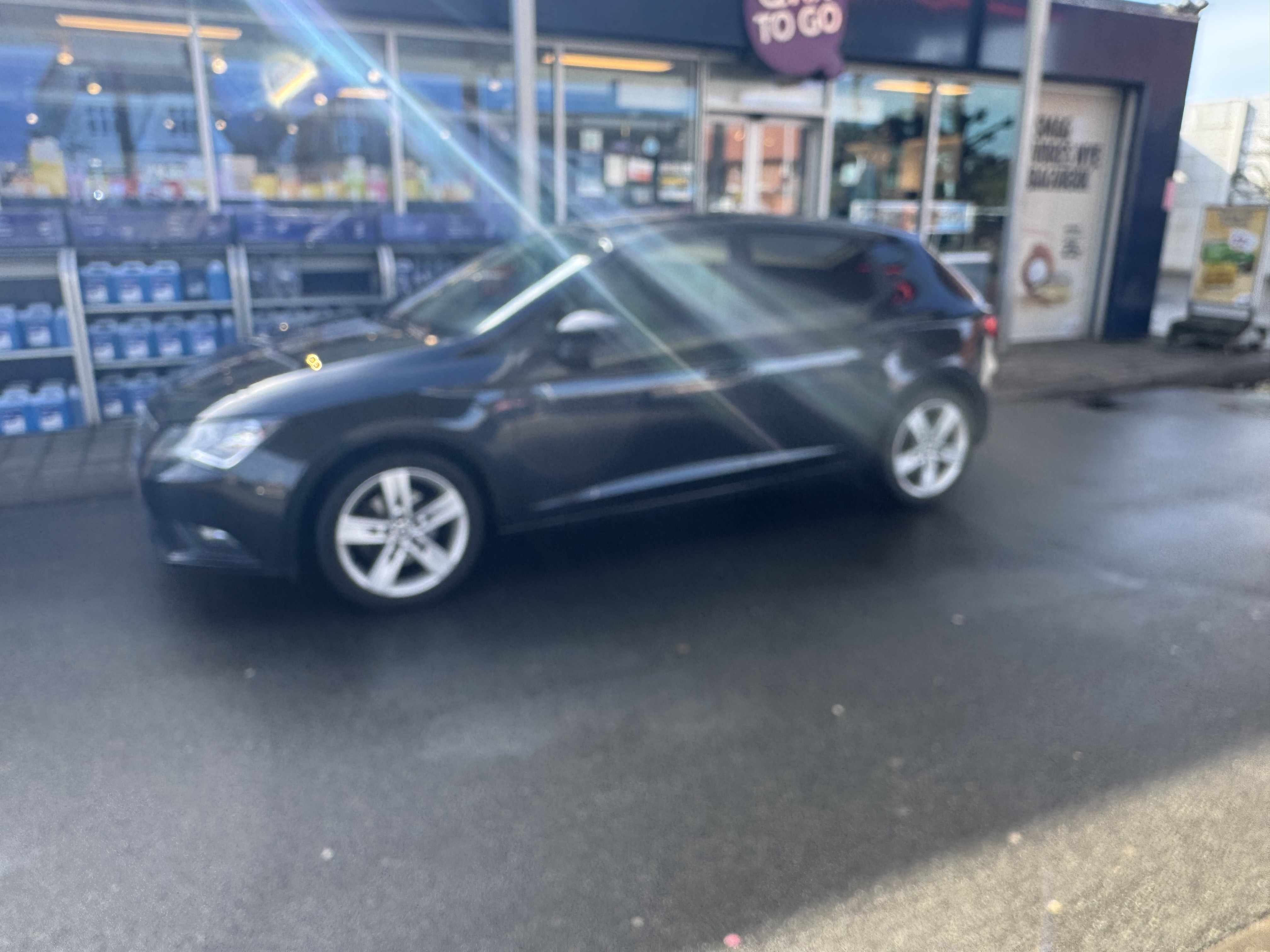 Sort Seat Leon fra 2014
