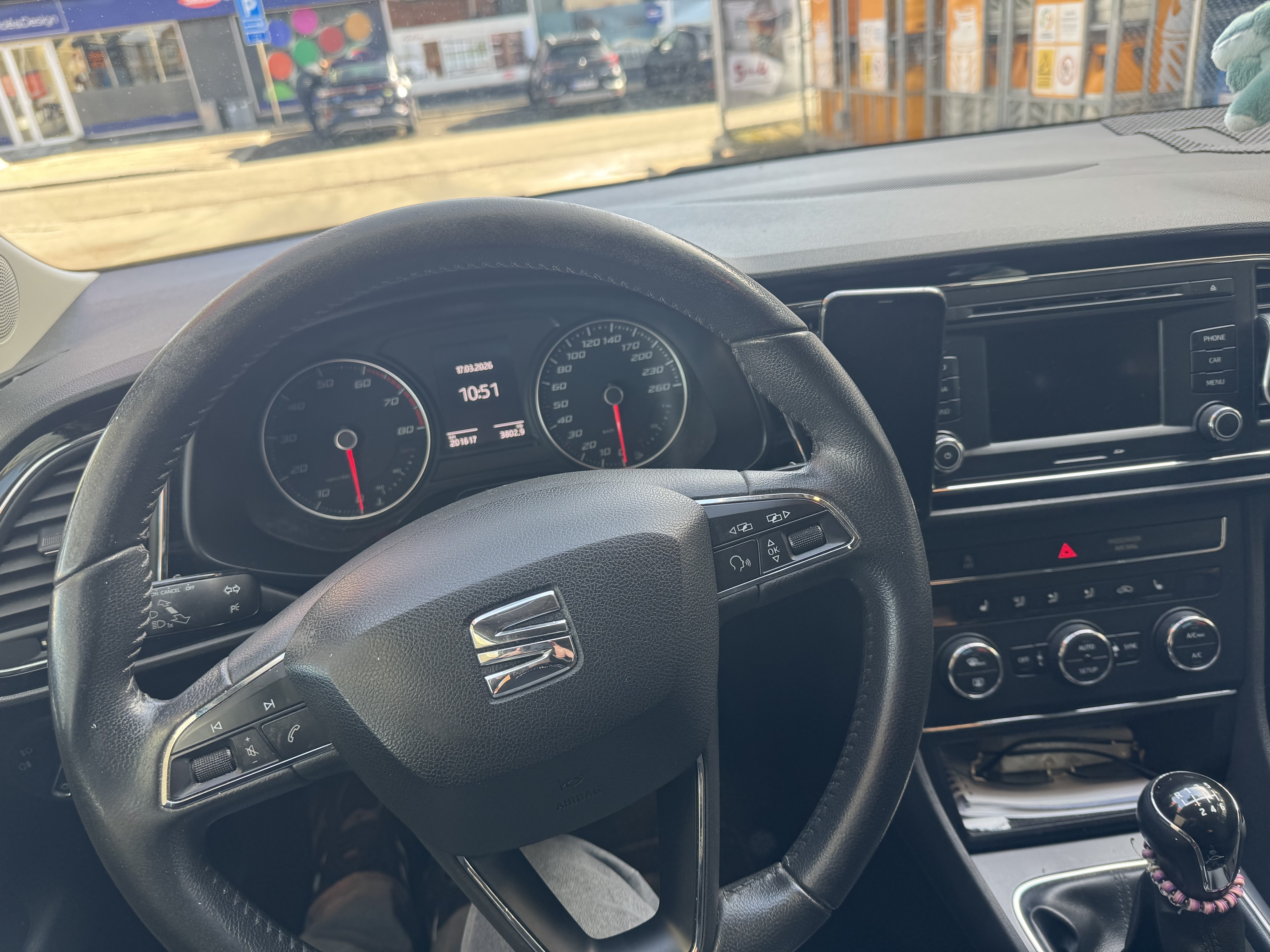 Sort Seat Leon fra 2014
