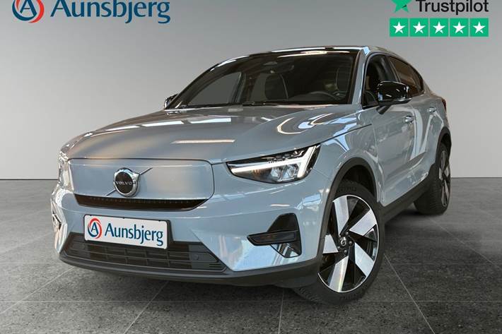Grå Volvo C40 fra 2023