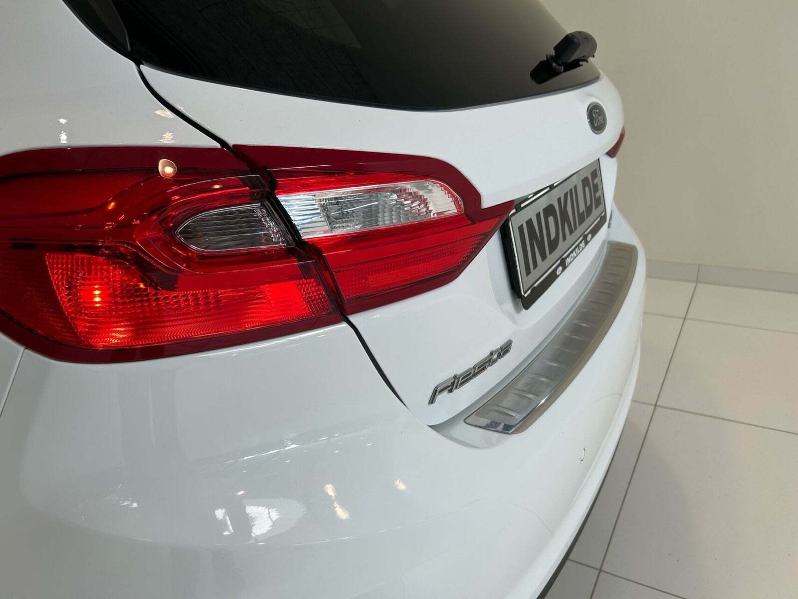 Hvid Ford Fiesta fra 2020