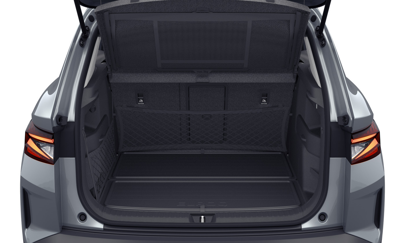 Grå Skoda Elroq fra 2025