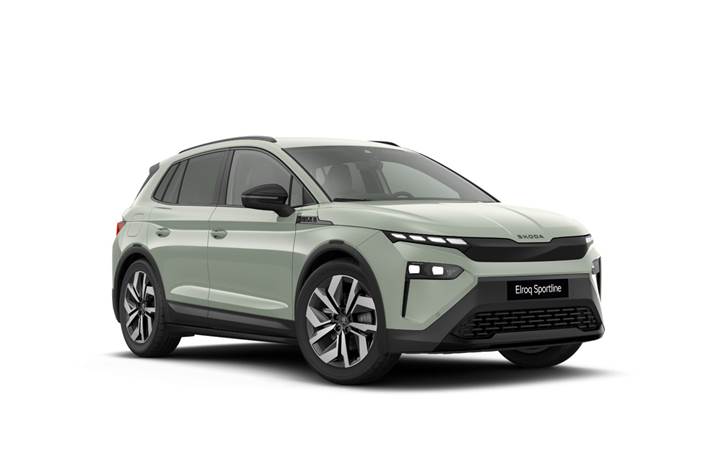 Grøn Skoda Elroq fra 2026