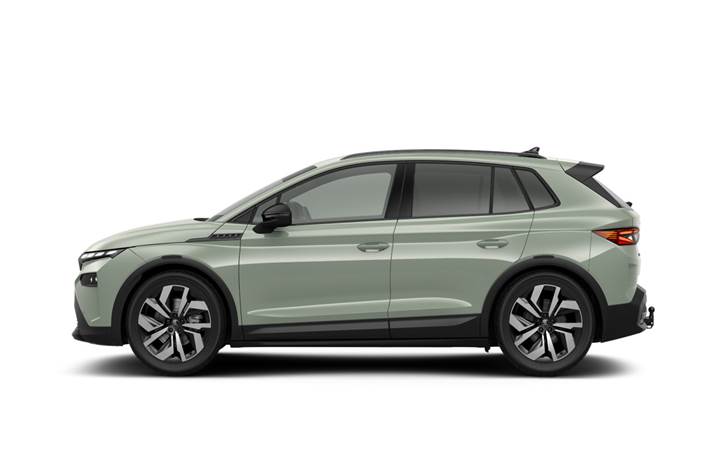 Grøn Skoda Elroq fra 2026