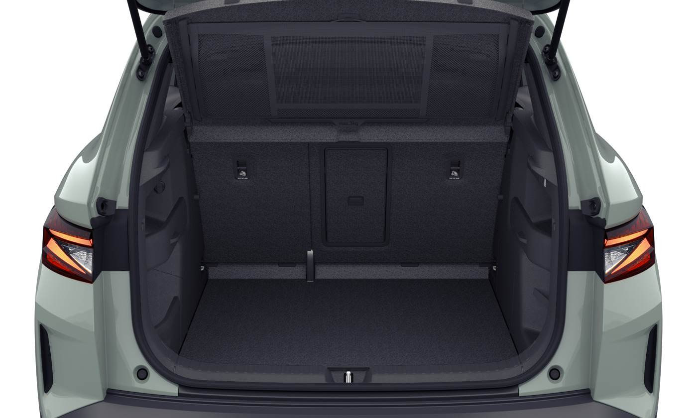 Grøn Skoda Elroq fra 2026