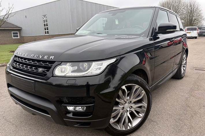 Sort Land Rover Range Rover sport fra 2017