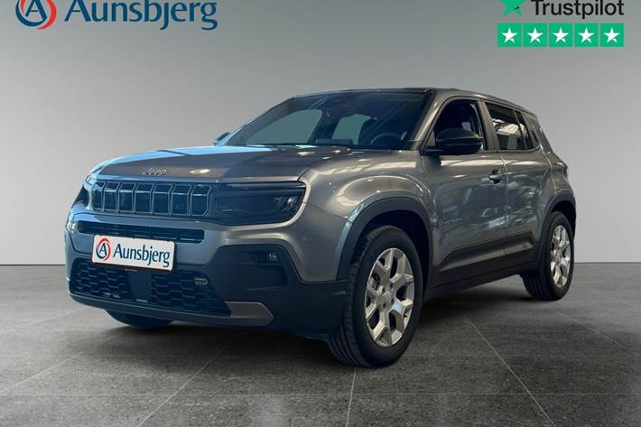Grå Jeep Avenger fra 2024