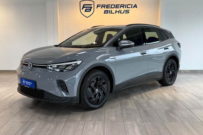 Grå VW ID.4 fra 2022 set udefra