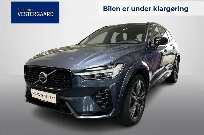 Blå Volvo XC60 fra 2022