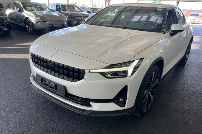 Hvid Polestar 2 fra 2023