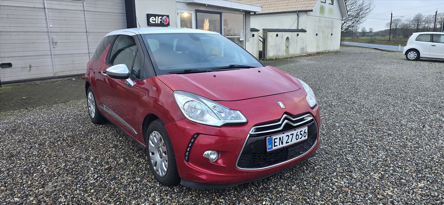 Citroën DS3 2-dørs m. bagklap