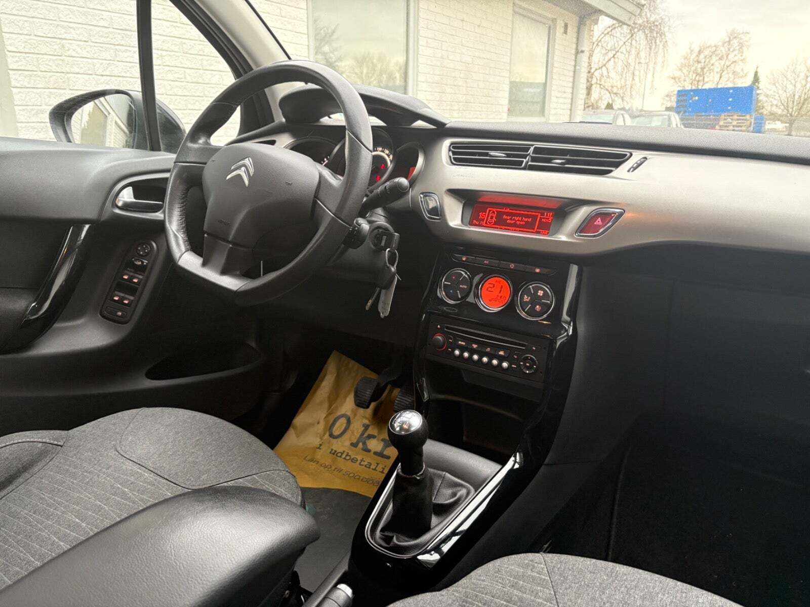 Grøn Citroën C3 fra 2016