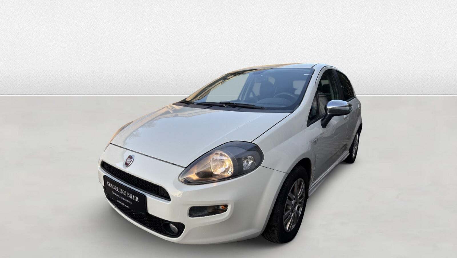 Grøn Fiat Punto fra 2015