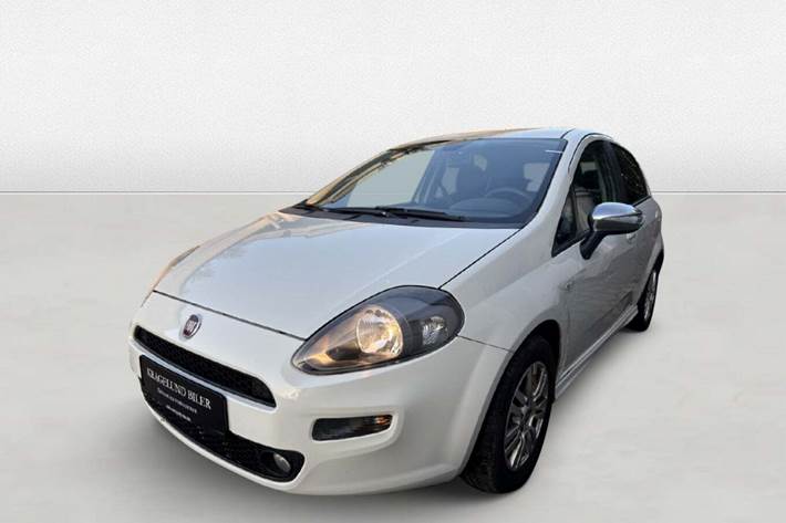 Grøn Fiat Punto fra 2015