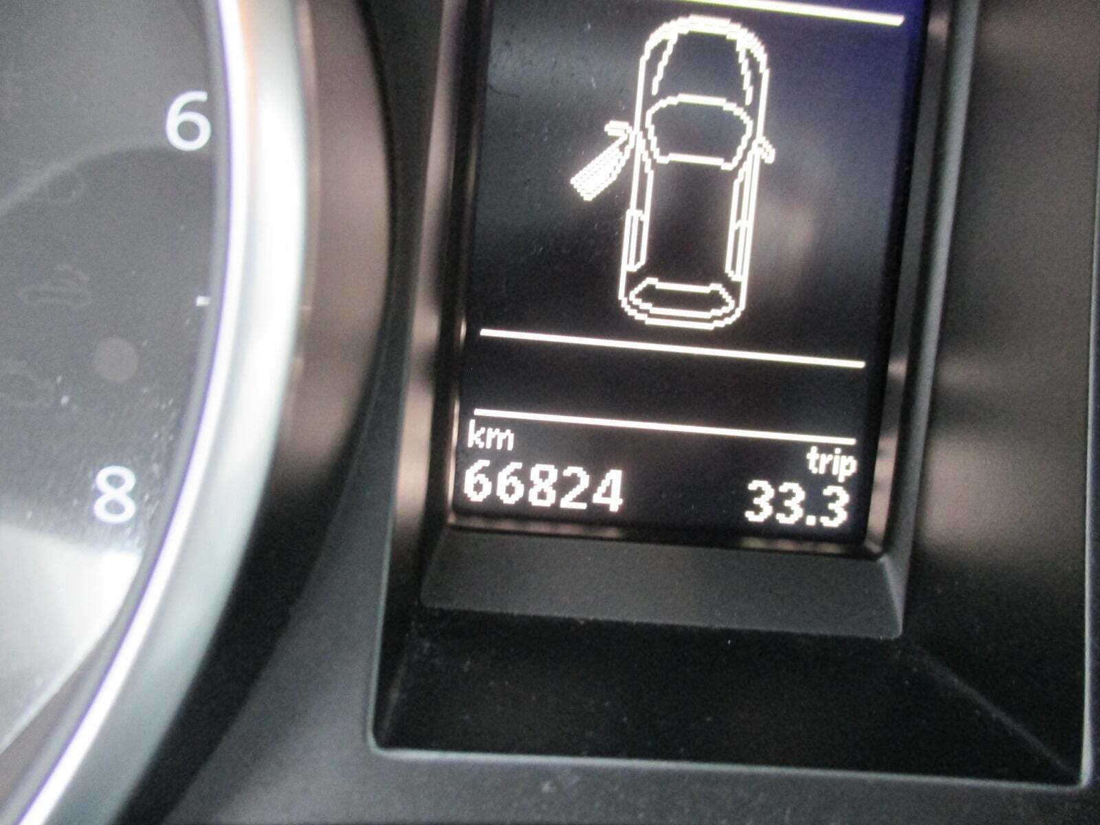 Sølv VW Golf VI fra 2011