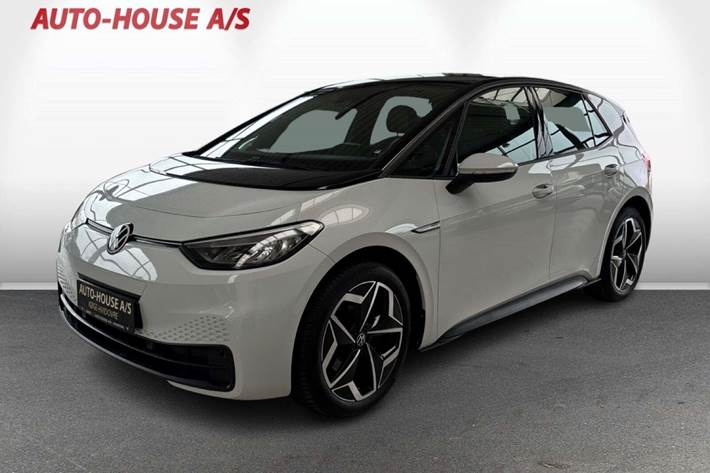 Hvid VW ID.3 fra 2023