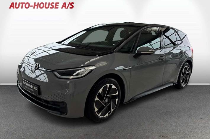 Grå VW ID.3 fra 2023