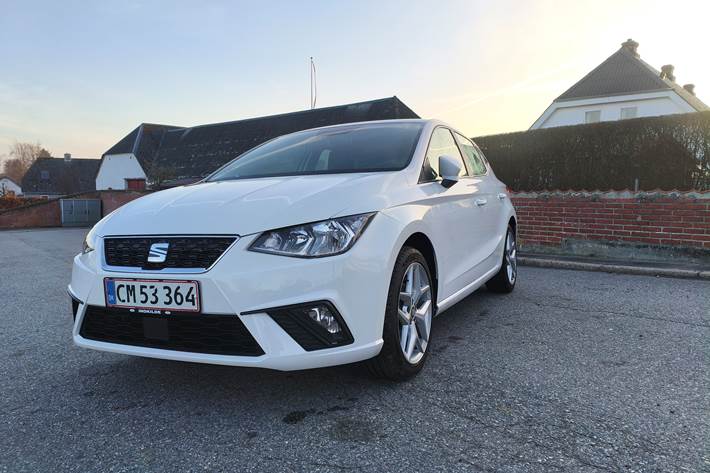 Hvid Seat Ibiza fra 2018