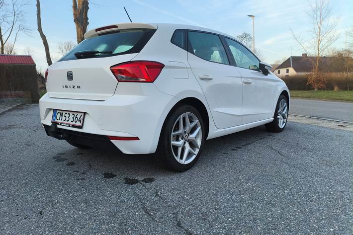 Hvid Seat Ibiza fra 2018