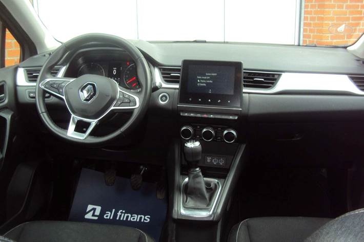 Grå Renault Captur fra 2020